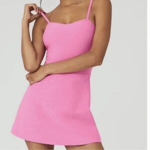 strapless open back dress The Viviana Maxi Dress in Soft Pink – Solace London main image 1